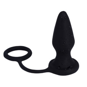 The Devin Supercharged Butt Plug with Cock Ring